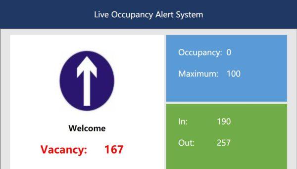 footfall counter offline occupancy